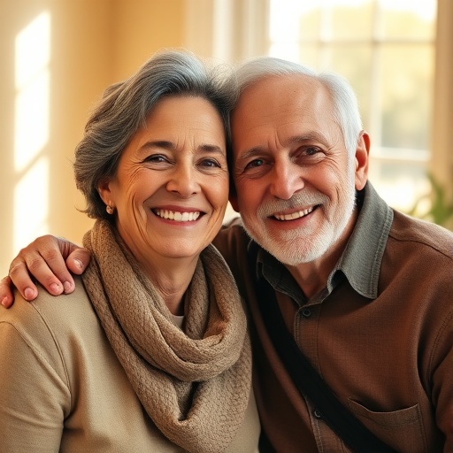 Happy senior couple
