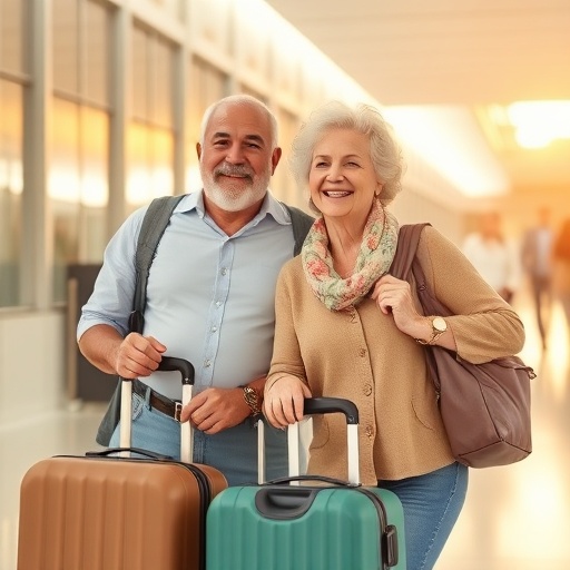 Seniors traveling